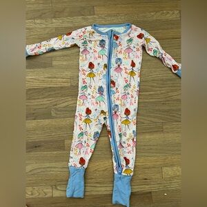 Little Sleepies ballerina zippy 6-12 months